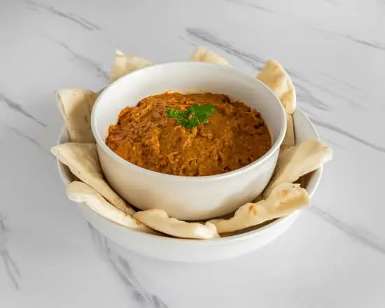 Mirza Ghasemi - Persian eggplant dish at Nik Persian Restaurant Regina